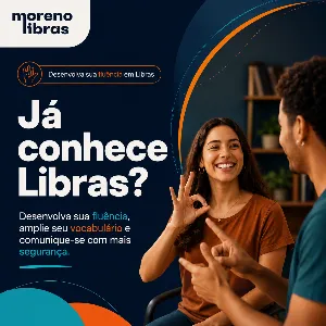 Desenvolva sua fluência em Libras