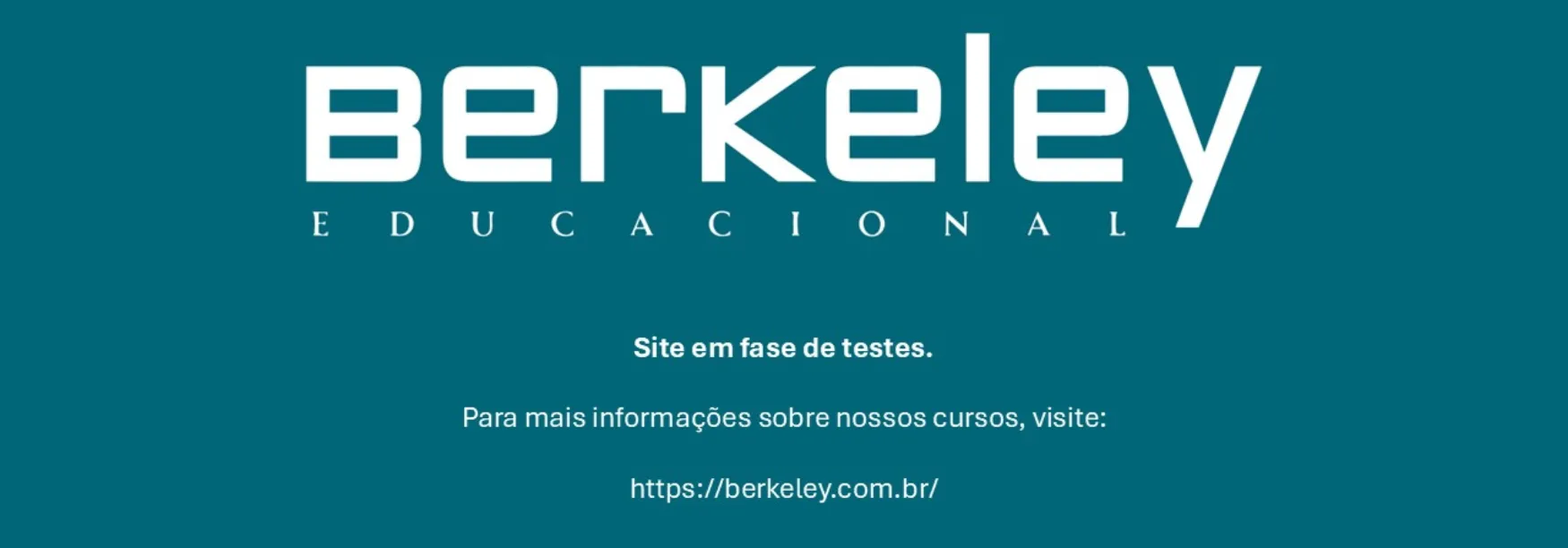 Site em fase de teste.