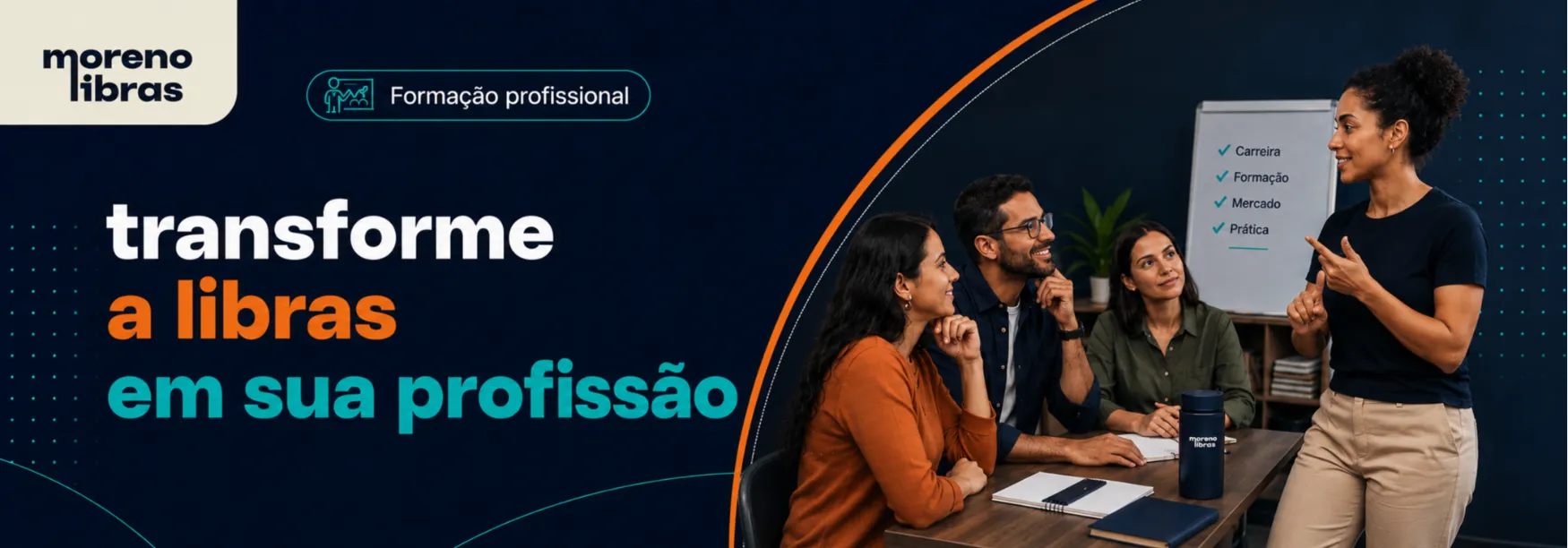Torne da Libras sua profissão