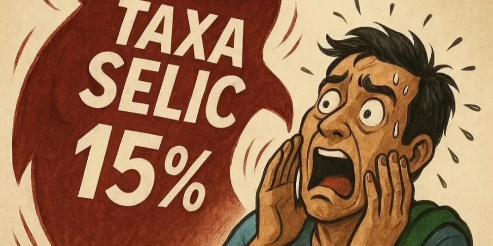 A TAXA SELIC A 15% TE ASSUSTA?